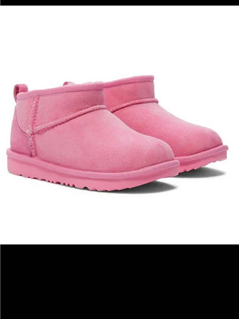 New Kids UGG Classic Ultra Mini Boots Satchet Pink